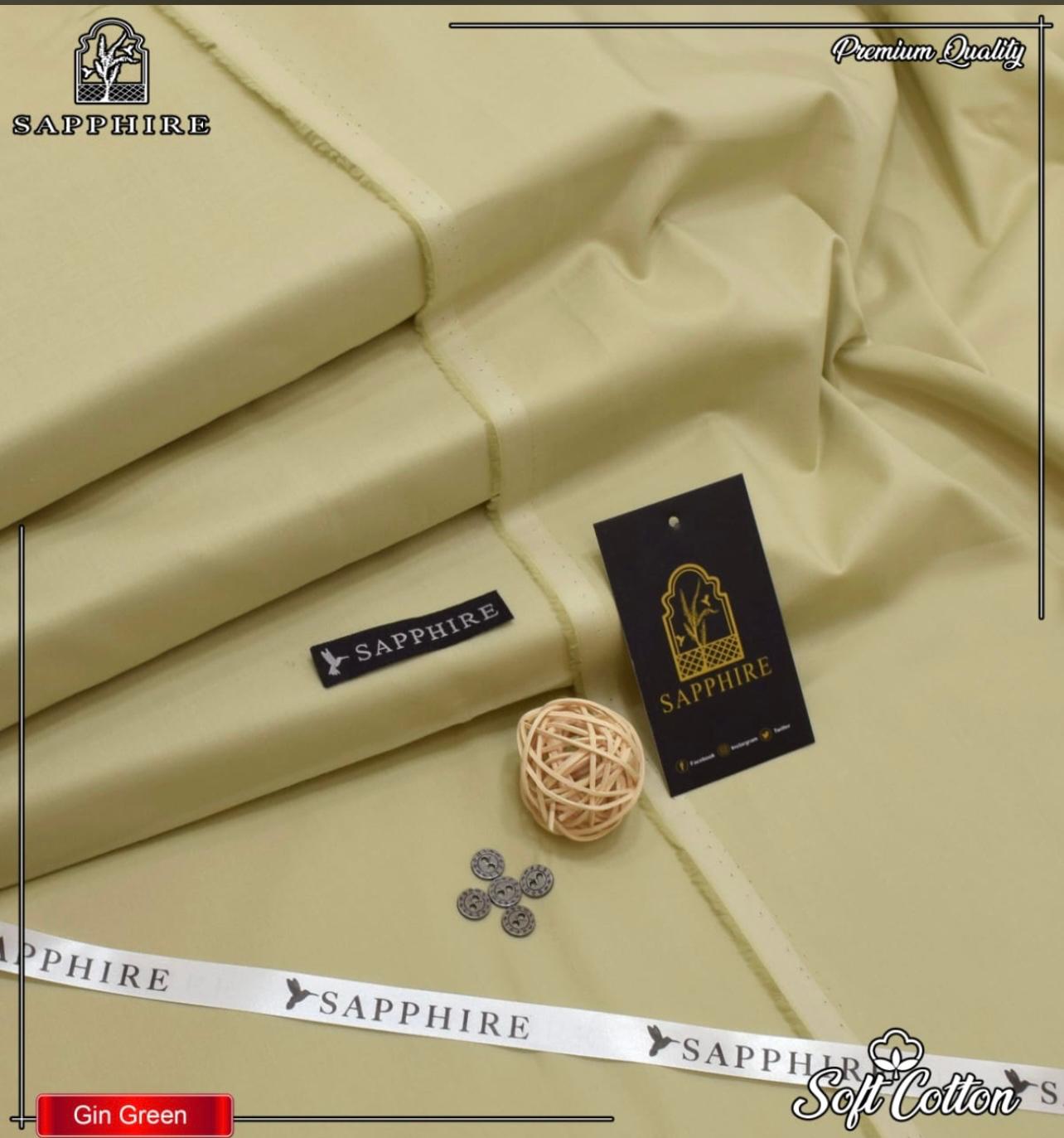Sapphire Stiff Cotton-Pista