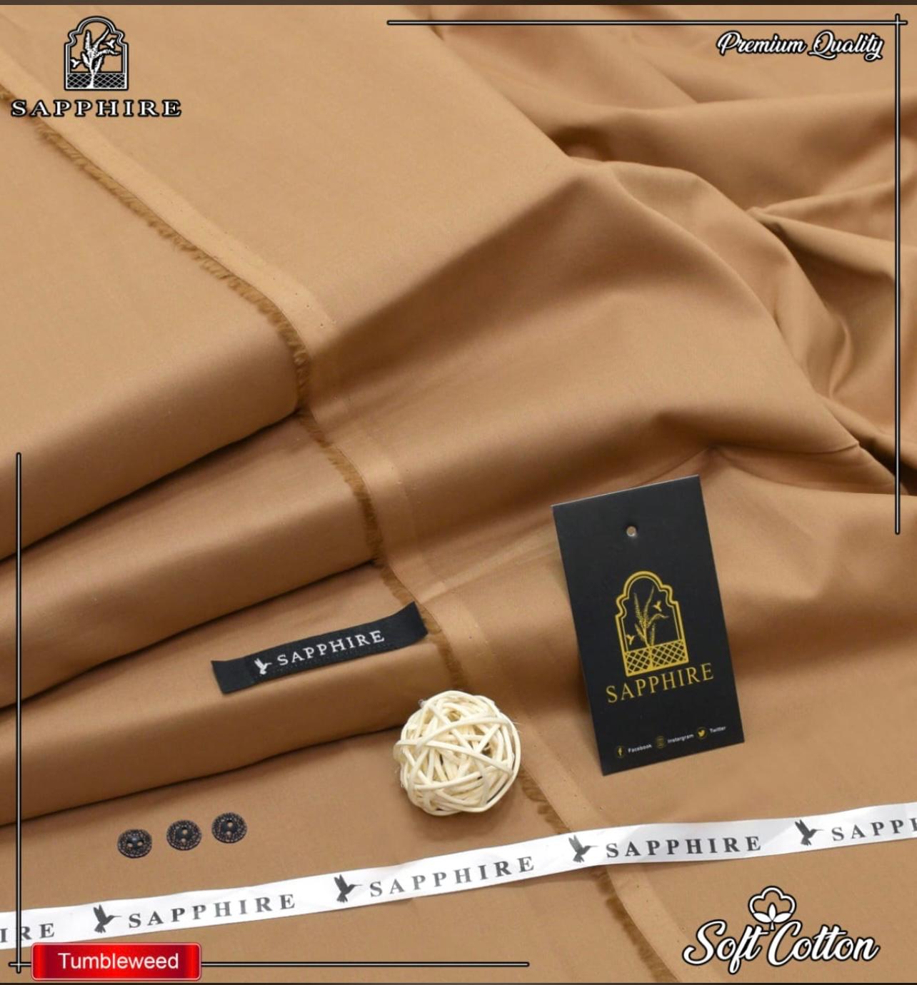 Sapphire Stiff Cotton-Wood
