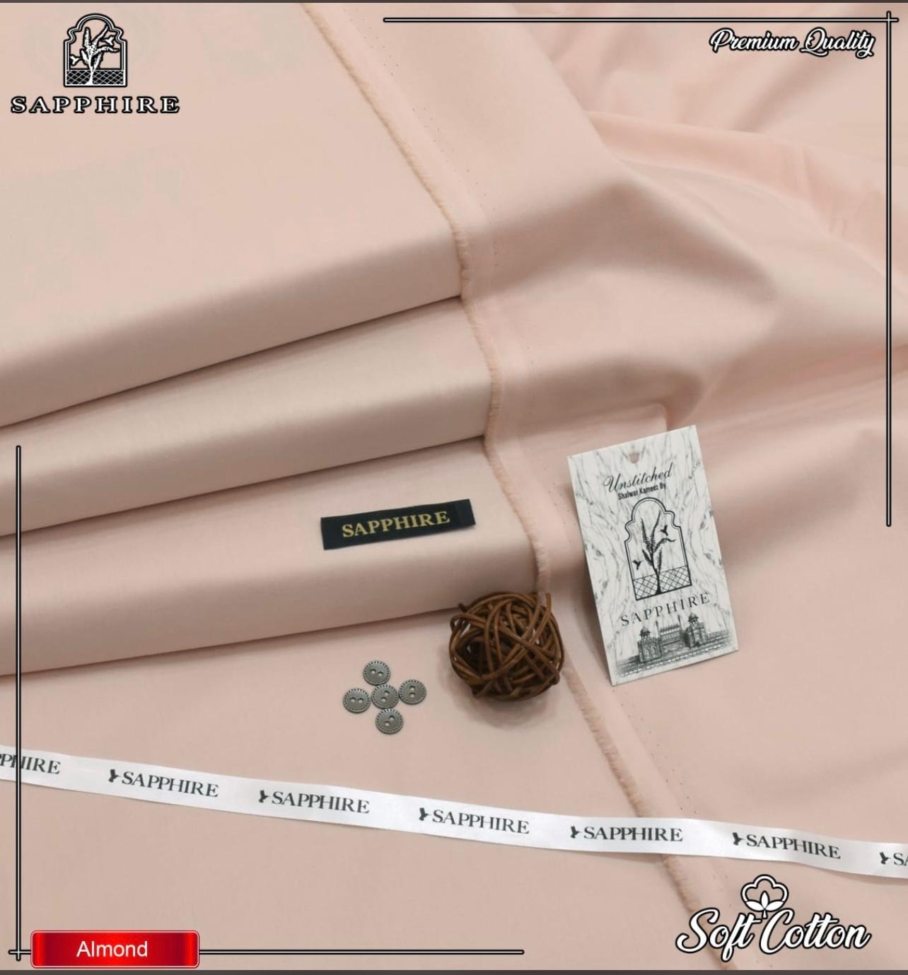 Sapphire Stiff Cotton-Tea Pink