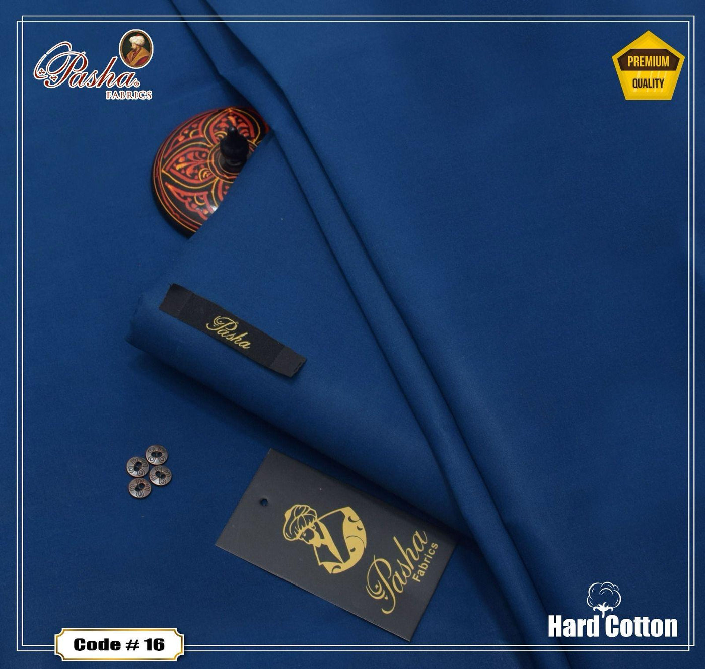 Pasha Hard Cotton-Navy