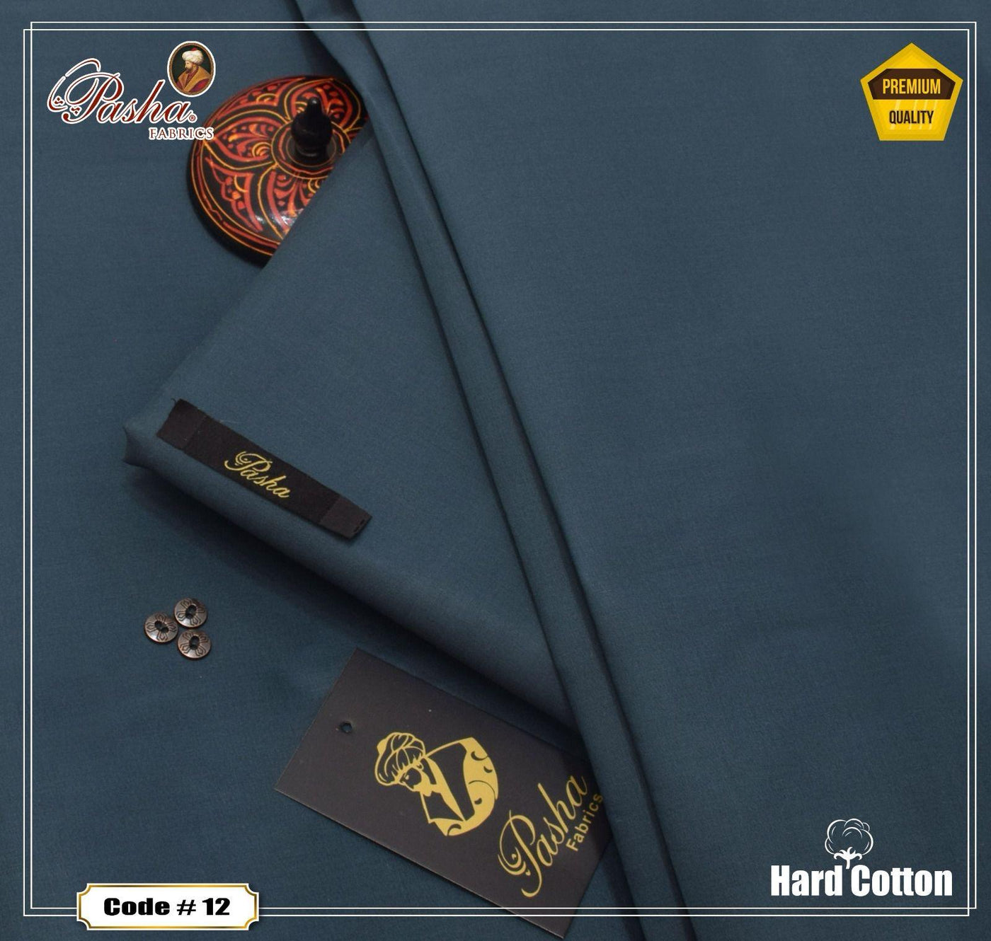 Pasha Hard Cotton-Dark Grey
