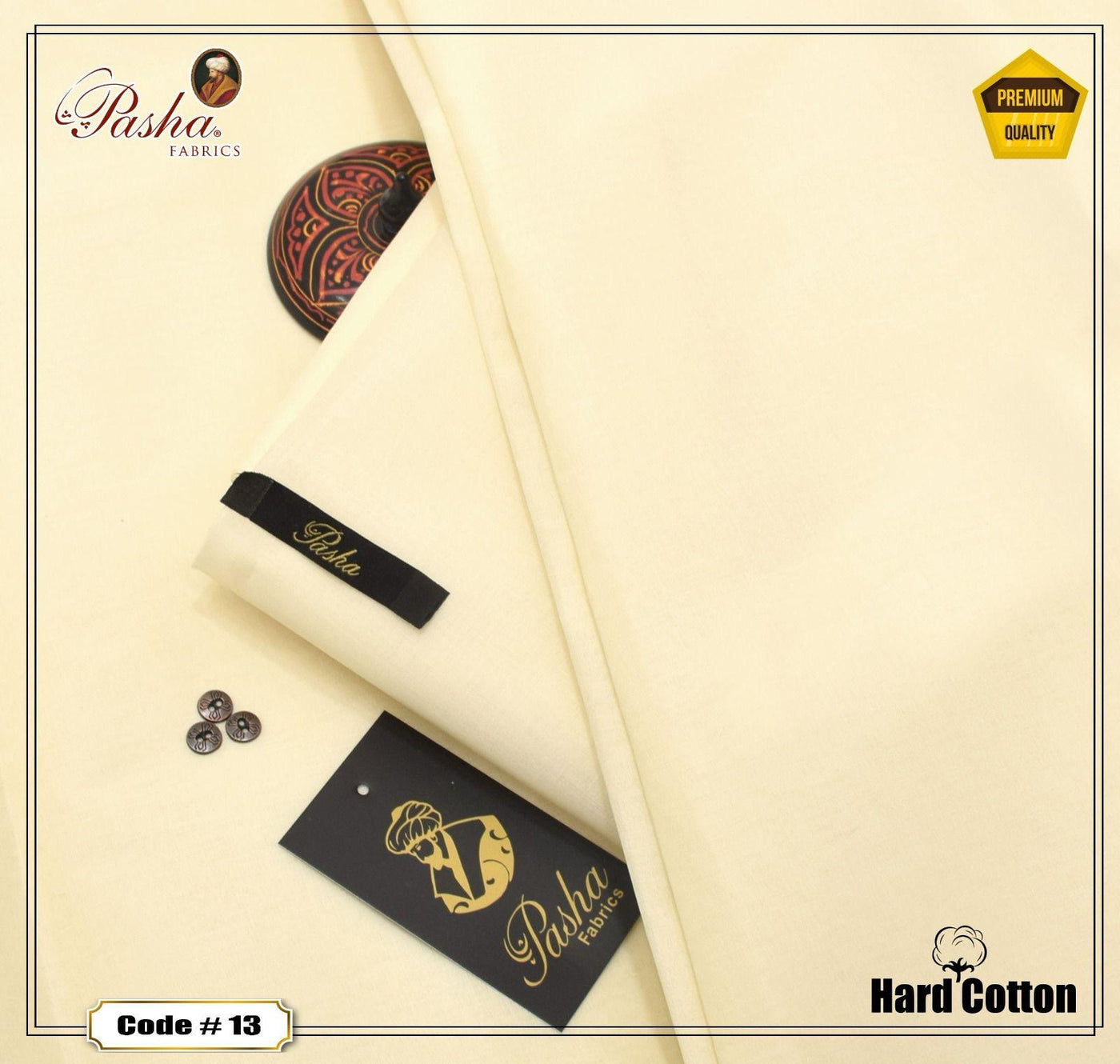 Pasha Hard Cotton-Cream