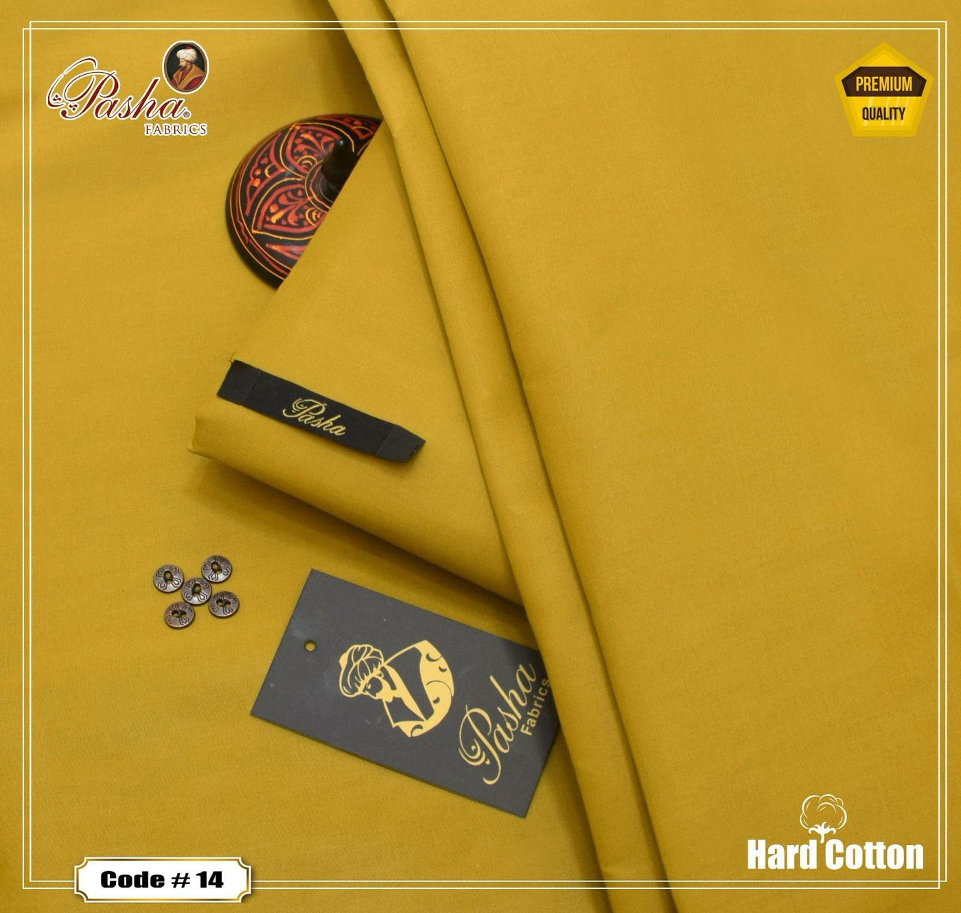 Pasha Hard Cotton-Khaki