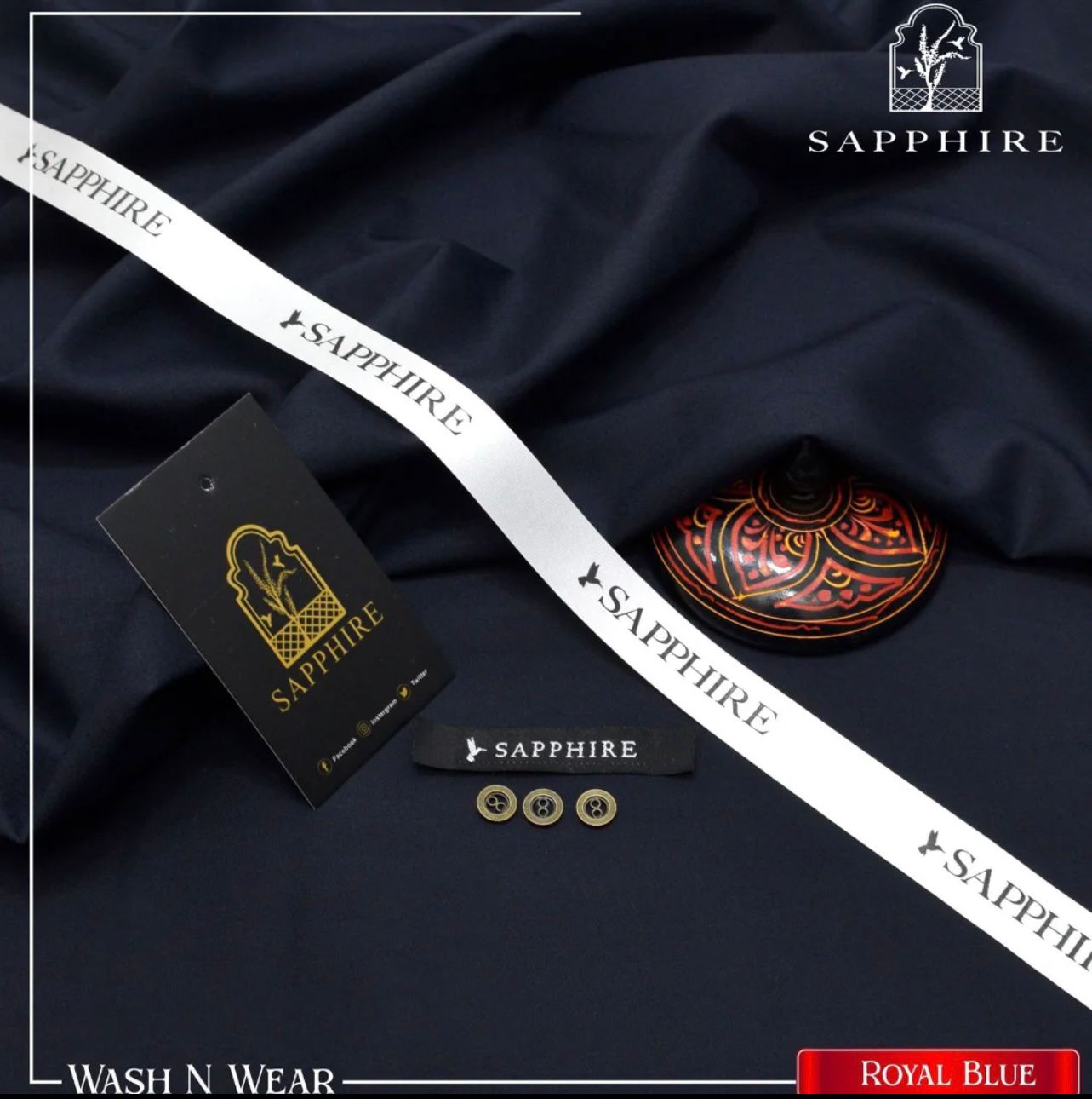 Sapphire Dark Blended-Navy Blue
