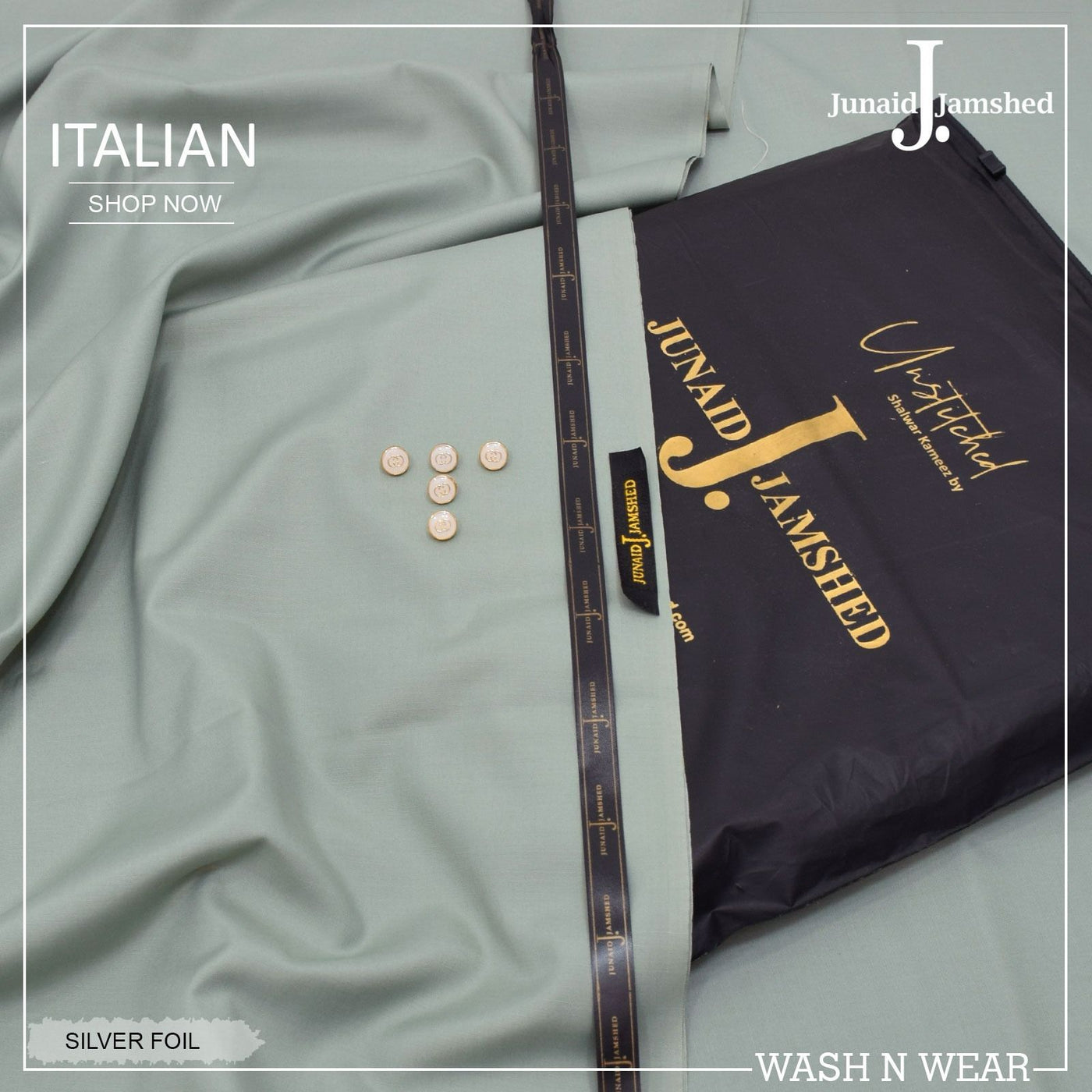 J. Italian WashnWear (Sliver)