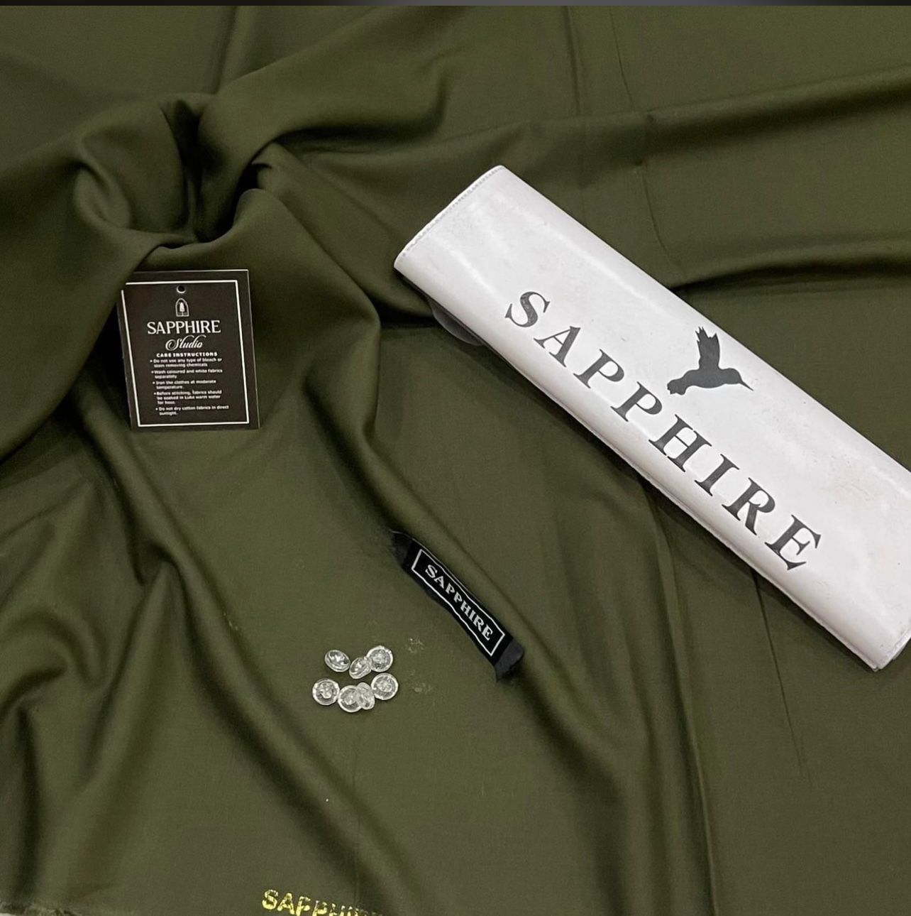 Sapphire Skyline (Olive Green)